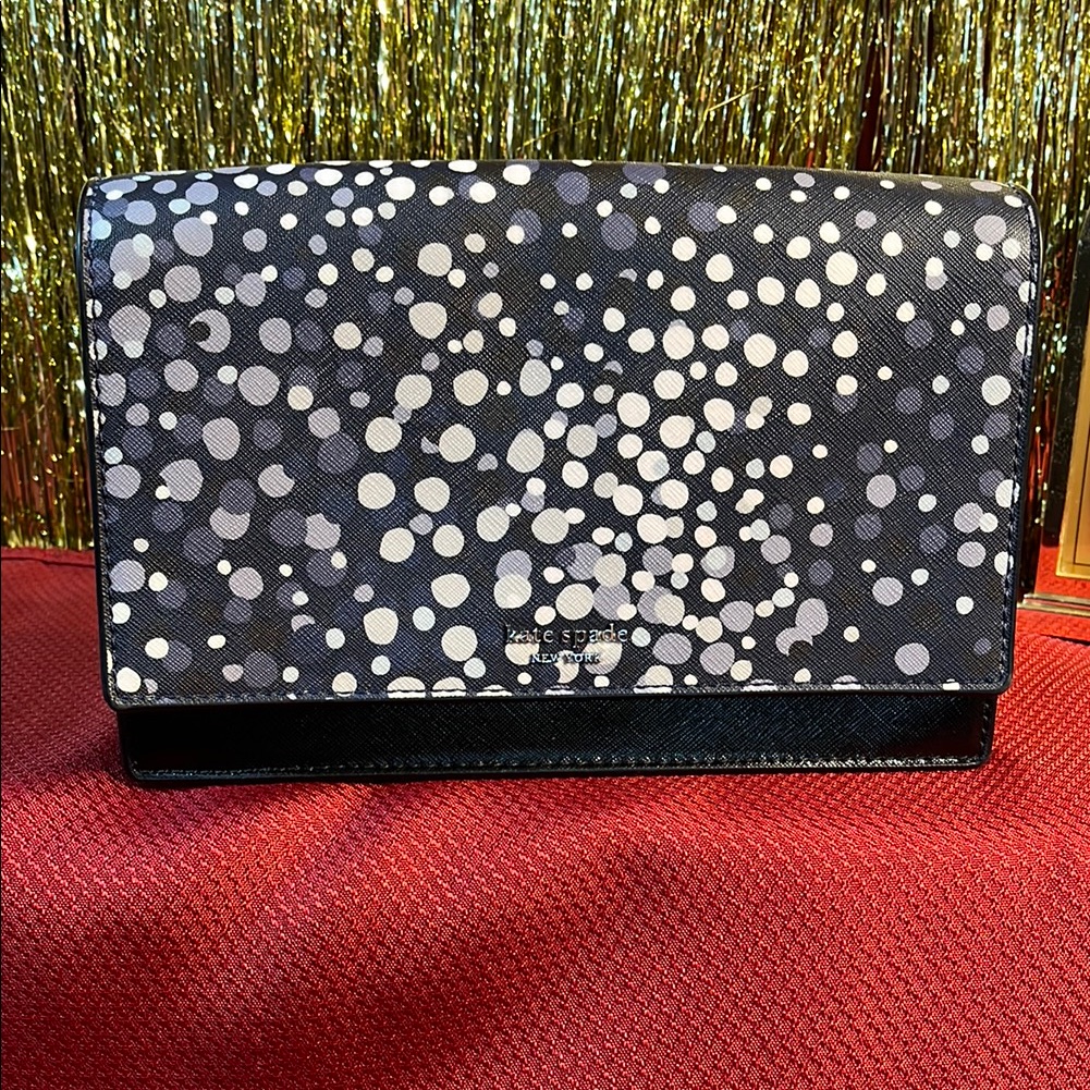 Kate Spade Black And White Polka Dot Women's Bag